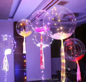 AMAZON FBA в форме сердца светодиодный фонарик BOBO шар для декоративной вечеринки и Рождества