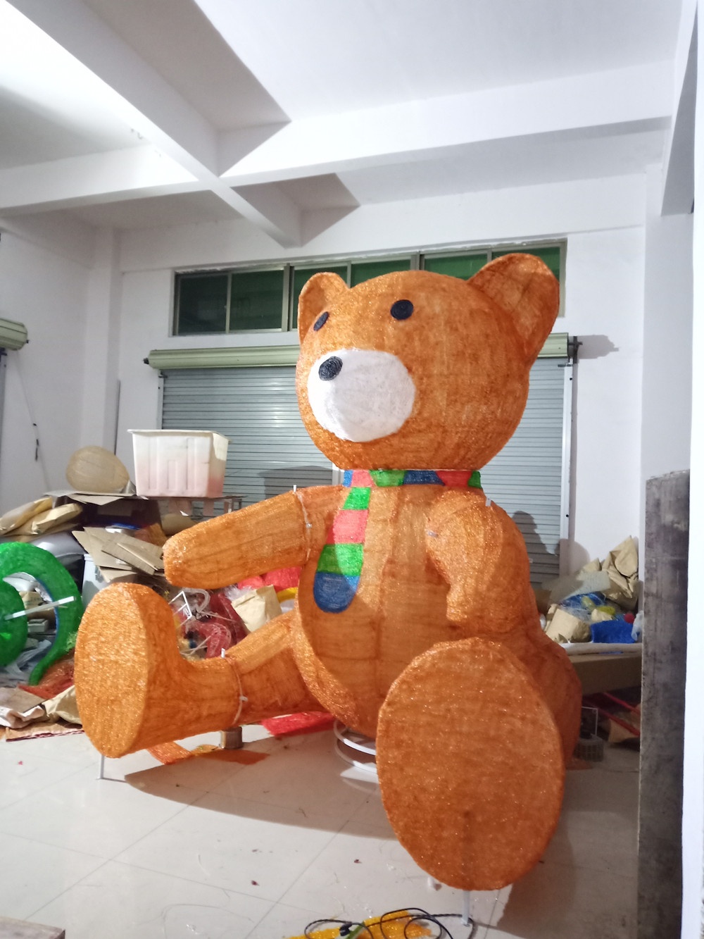 高さ2m 3m 4m 3Dモチーフライトベア カスタムイルミネーションLED