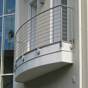 Ringhiera <span class=keywords><strong>per</strong></span> <span class=keywords><strong>Balcone</strong></span> in Acciaio Inox Design <span class=keywords><strong>per</strong></span> Esterni - Product Image 3