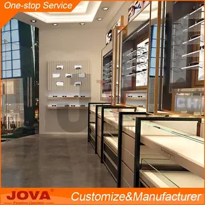 中国供应商眼镜店柜台设计店室内设计