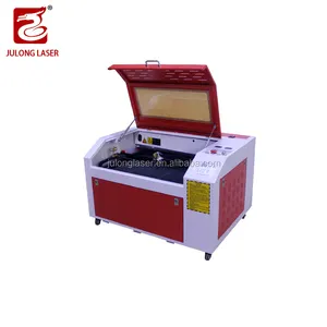 Liaocheng julong 600mm*400mm single head laser kits external slide diy co2 laser 6040 co2 laser engraving cutting machine