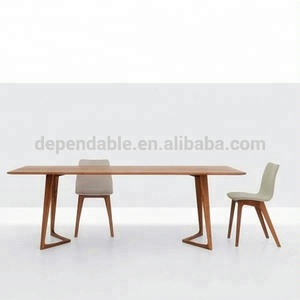 Conjunto de mesa y sillas de madera para comedor, mobiliario de hotel y restaurante - Product Image 3