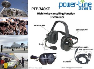 Auriculares Resistentes con Reducción de Ruido para Carreras de Motos, Impermeables IPX-4, para Radios de la Serie Moto CP040 EP450, Deportes y Aviación - Product Image 2