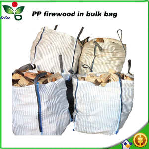 Recyclé force polypropylène grvs grand <span class=keywords><strong>sac</strong></span> pour emballage bois de chauffage bois pellets - Product Image 2