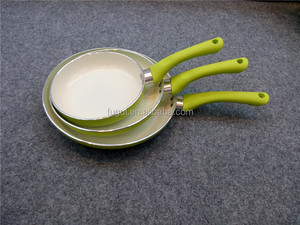 11Pcs Aluminum <strong>Ceramic</strong> Coating Non-stick Cookware Set 20/24/26cm <strong>Ceramic</strong> Sauce Pot+26cm Frier <strong>Pan</strong>+20/24/26cm <strong>Ceramic</strong> <strong>Fry</strong> <strong>Pan</strong>