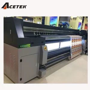 Acetek E-3308T 10 फीट डिजिटल inkjet रोल रोल करने के लिए यूवी प्रिंटर के साथ DX7/DX5/रिको gen5/तोशिबा ce4 पर Printhead चमड़े