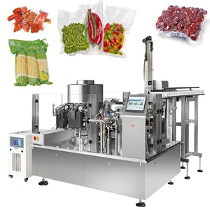 Nitrogen Injection Sweet Corn Sausage Seeds Tofu Vacuum Packing Machine