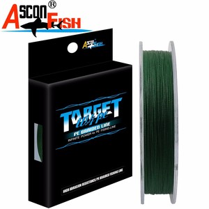 OEM ODM 100미터 <span class=keywords><strong>PE</strong></span> 브레이디드 플로팅 낚싯줄 타겟 4겹 직조 강, 시냇물, 호수 및 해양용 - Product Image 3