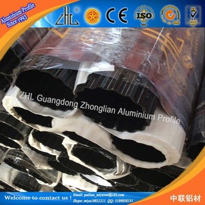 de aluminio anodizado/aluminio perfil tubo asiático china fabrica/<span class=keywords><strong>te</strong></span> negro fabricante de tubos de aluminio anodizado - Product Image 1