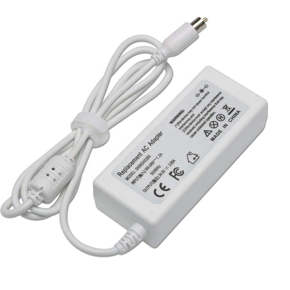 65W 2.65A 24.5V AC Power Adapter Charger สำหรับ PowerBook G4 A1021,IBook G4, PowerBook G4 15.2นิ้วขนาด7.7mmX2.5mm