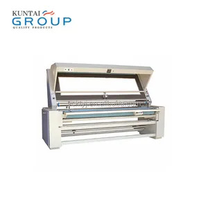Máquina de inspeção de tecido/de rolagem têxtil e máquina de corte