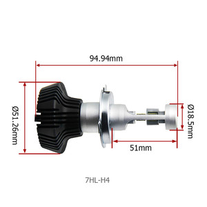 Accesorios Del Coche Brillante estupendo 25 W 9007 H4 Plug And Play Llevó La Bombilla Del Faro - Product Image 5