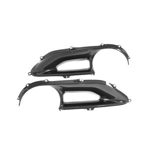 Pura fibra de carbono luz Exterior Trim cubiertas para Ferrari <span class=keywords><strong>488</strong></span> GTB araña 2015- 2017 - Product Image 5
