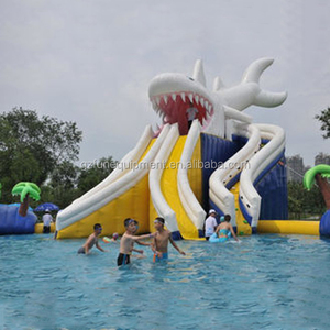 Bán Hot Giant Inflatable Nước Trượt Với Hồ Bơi Bơi Bóng Đồ Chơi Hồ Bơi Công Viên Nước Inflatable Với Hồ Bơi - Product Image 6