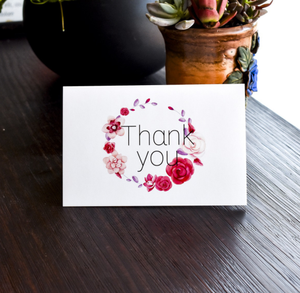 El diseño caliente de la venta le agradece cardar la tarjeta de felicitación de la impresión de Digitaces - Product Image 3