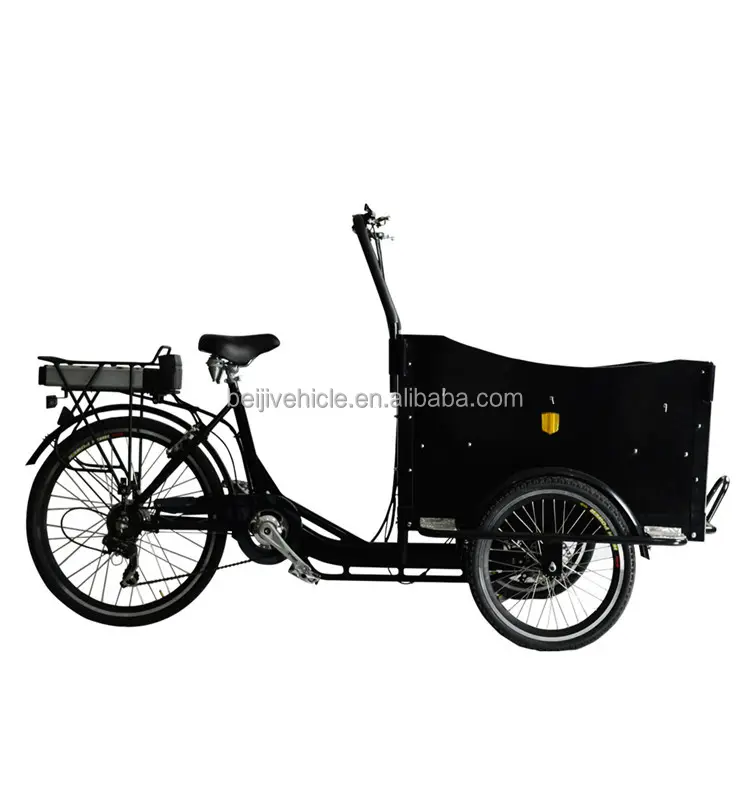 Ce melhor preço holland bakfiets 3 roda pedal motocicleta/triciclo para carga bicicleta