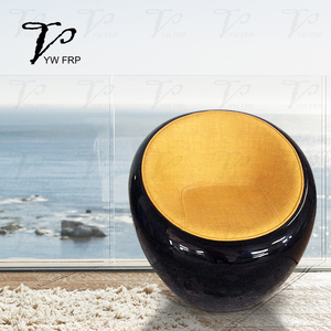 Noric fiberglas lounge hemisphäre ball pod stuhl - Product Image 3