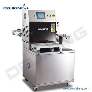 DM-350A Food Tray Sealer MEAT Packing Machine Tray Sealing Machine Cartons Wood factory machines