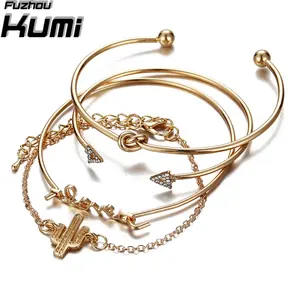 Beautiful in colors Fashion Metal Thin Hand hand Bracelet Bangle