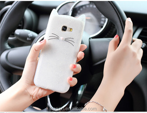 โทรศัพท์แมวสำหรับ Samsung Galaxy A5 <span class=keywords><strong>2017</strong></span> ซิลิโคน TPU 3D แมวหูโทรศัพท์สำหรับ Samsung A5 <span class=keywords><strong>2017</strong></span> a520 A520F Coque - Product Image 2