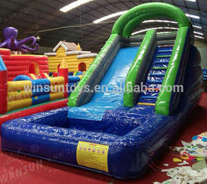 ofertas caliente directa de la fábrica baratos gigante de diapositivas inflables del agua para adultos - Product Image 1