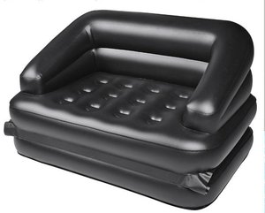 Sleeper love seat sofá cama plegable de <span class=keywords><strong>aire</strong></span>, sofá cama inflable 5 <span class=keywords><strong>en</strong></span> 1 tamaño queen - Product Image 2