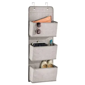 American Style Wall Organizer Tra-Proof Uniforme Tecido Dobrável atrás da Porta Despensa Armário De Armazenamento Dimensional Tolerância