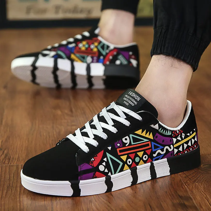 Wholesale High Quality Men Canvas Shoes Cheap Casual Shoes