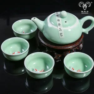 Lieferung Großhandel chinesische weiße Keramik Teekanne Bulk, billige Chaozhou Keramik Teekanne für Hotel restaurant