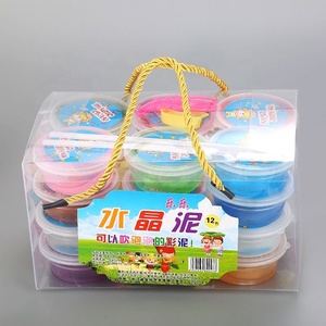 Cristal coloré extensible personnalisé pour enfant, 1 pièce, accessoire de bricolage, transparent, diy, visqueux - Product Image 1