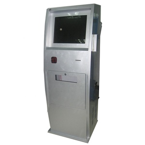 Con impresora Máquina dispensadora de boletos Pantalla táctil Autoservicio A4 Informe de impresión Escáner de código de barras Escáner de código QR Quiosco - Product Image 3