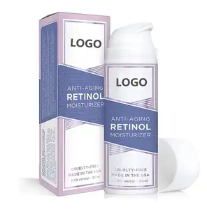 Private Label Anti Penuaan Pelembab Retinol 2.5% Krim Wajah