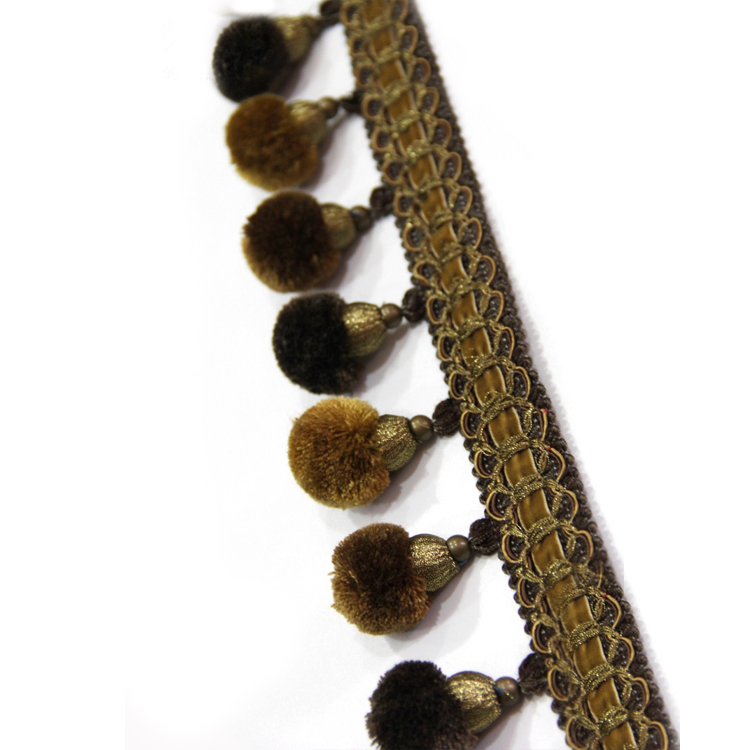 Coloré Multi-usage Windows Rideau Boule Décorative Gland Frange Rideau Gland Pom Pom Pompon Pour Rideau