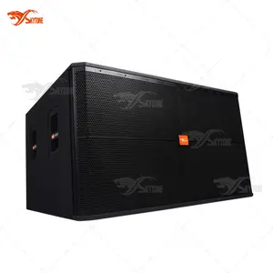 SRX728S-altavoz subwoofer profesional dual de 18 ", caja de altavoz