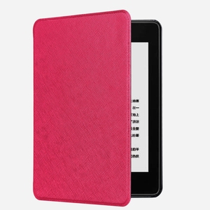 Pour <span class=keywords><strong>Amazon</strong></span> <span class=keywords><strong>Kindle</strong></span> Paperwhite 4 PU Housse Motif Croisé <span class=keywords><strong>Livre</strong></span> Étui De Style - Product Image 3