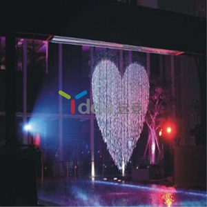 Làm Rèm Nước Mưa Kỹ Thuật Số Sử Dụng Trong Nhà Ngoài Trời Với Hoa Văn Và Từ Ngữ - Product Image 6