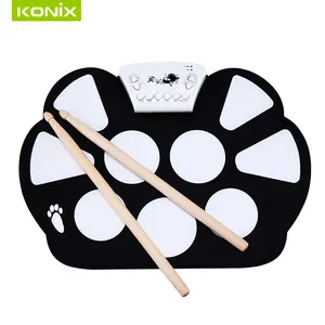 Mini Muziek Plezier Speelgoed Instrument Roll Up Drum Kit Elektronische Drum Kit Pearl Drum Kits