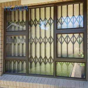 Mental frame window guards for home