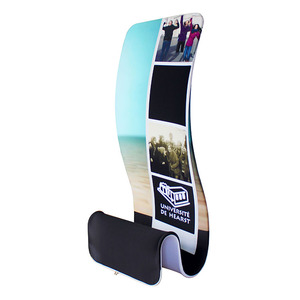 Fase di promozione telaio in alluminio del basamento per negozio al dettaglio foto del prodotto display - Product Image 1