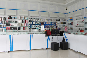 Điện Thoại Di Động Phụ Kiện Hiển Thị Truy Cập Thiết Kế Kính Showcase Hiển Thị Nội Thất Điện Thoại Cửa Hàng Truy Cập - Product Image 3