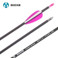 Musen ID0.166 "Pure Carbon Pijlen Voor Recurve Boog Doel Schieten