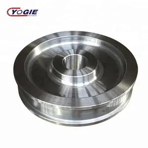 Factory Customized Single/Double Flange Overhead Crane Wheel and Gantry Crane Wheel