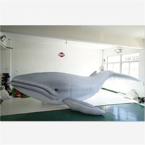 Gonfiabile balena blu tema Marino Rafforzare Oxford 8 M gigante gonfiabile balena per la vendita - Product Image 3