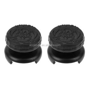 Tapa de palanca analógica de goma de silicona elevada mejorada con doble balancín, empuñaduras de pulgar para <span class=keywords><strong>Sony</strong></span> PS4 <span class=keywords><strong>PS5</strong></span> Controller Joystick Cover Caps - Product Image 5