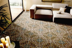 Gạch Lát Sàn Vườn 300X300Mm, Bề Mặt Không Đồng Đều, Bắt Chước Đá Cuội Tự Nhiên, Lớp Phủ Men Chống Trượt - Product Image 6
