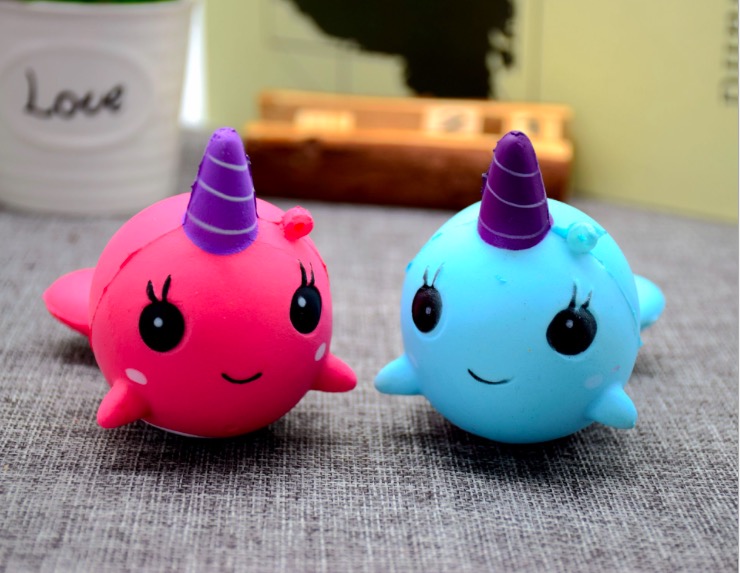 2017 КИТ Jumbo Squishies медленно восстанавливающие форму снятие стресса Kawaii PU мягкие игрушки животные