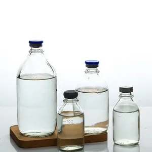 Медицинская стеклянная бутылка оптом/100 мл 250 мл 500 мл стеклянная солевая бутылка/медицинская стеклянная бутылка для инъекций