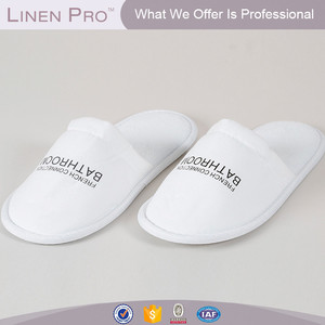 Pantuflas de Hotel de Terciopelo de Algodón con Suela de Eva para Pantuflas de Hotel <span class=keywords><strong>Ritz</strong></span> <span class=keywords><strong>Carlton</strong></span> - Product Image 2