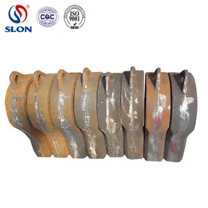 High Manganese Steel Auto Crusher Hammer Metal Shredder Parts