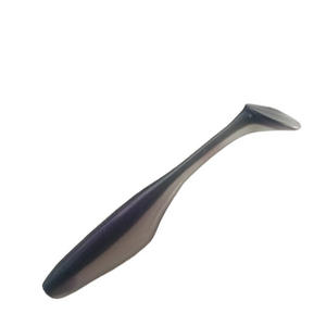 Appât de pêche SAB 4 pouces, artificiel, fabriqué à la machine, doux, parfum <span class=keywords><strong>d</strong></span>'ail, fenouil et calmar - Product Image 5